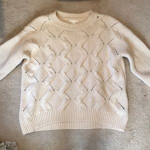 Chunky knit sweater
